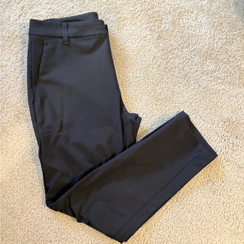 SOLD Lululemon Athletica Black Dress Pants Straight-Leg Design